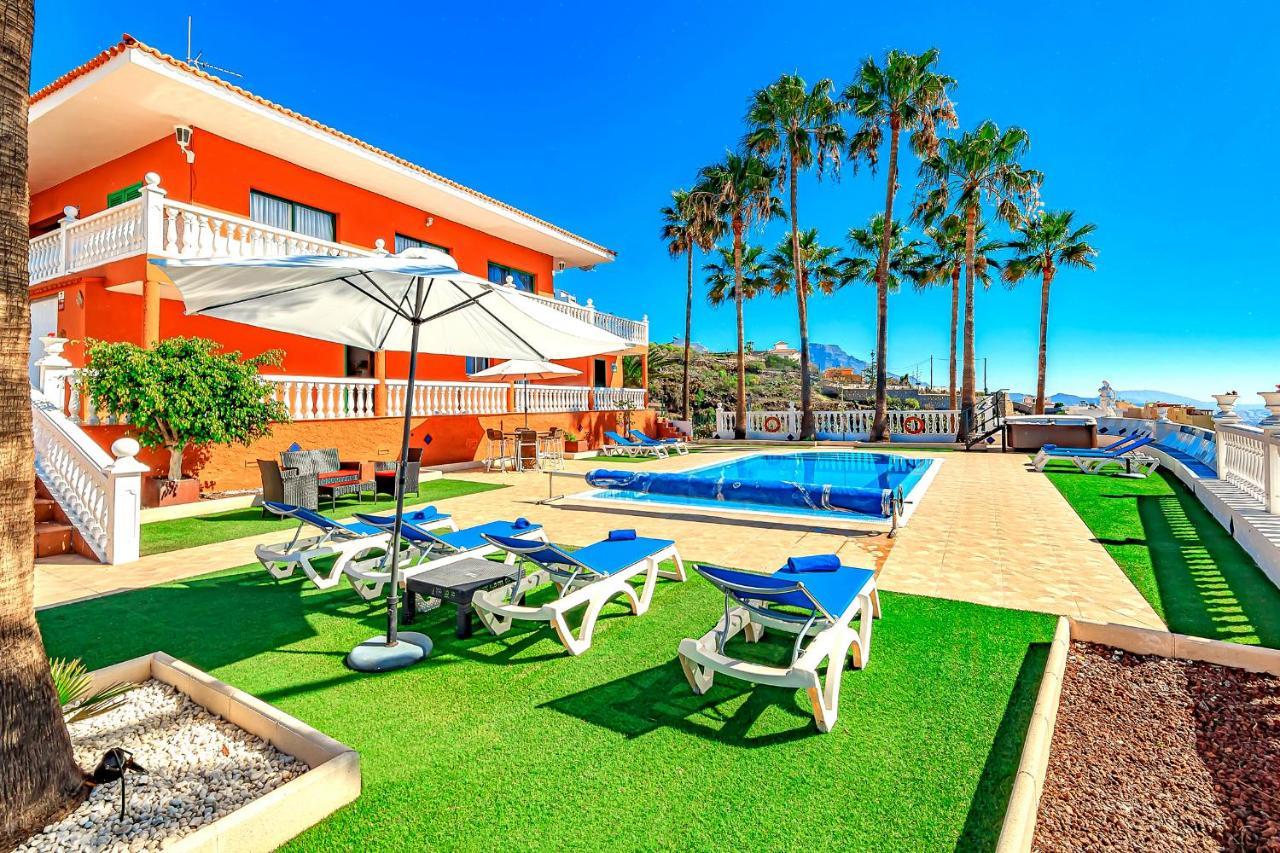 Villa Raquel With Private Pool And Sea View Los Menores Kültér fotó