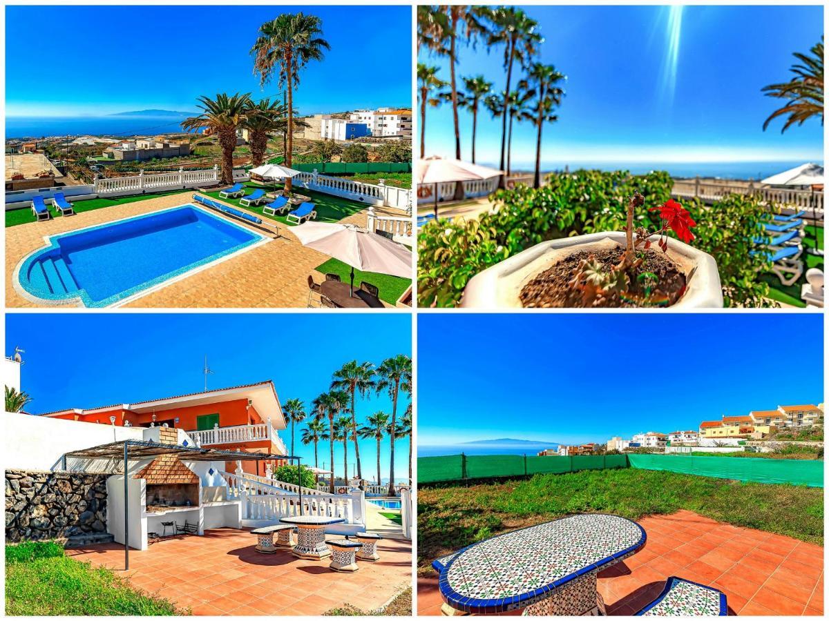 Villa Raquel With Private Pool And Sea View Los Menores Kültér fotó