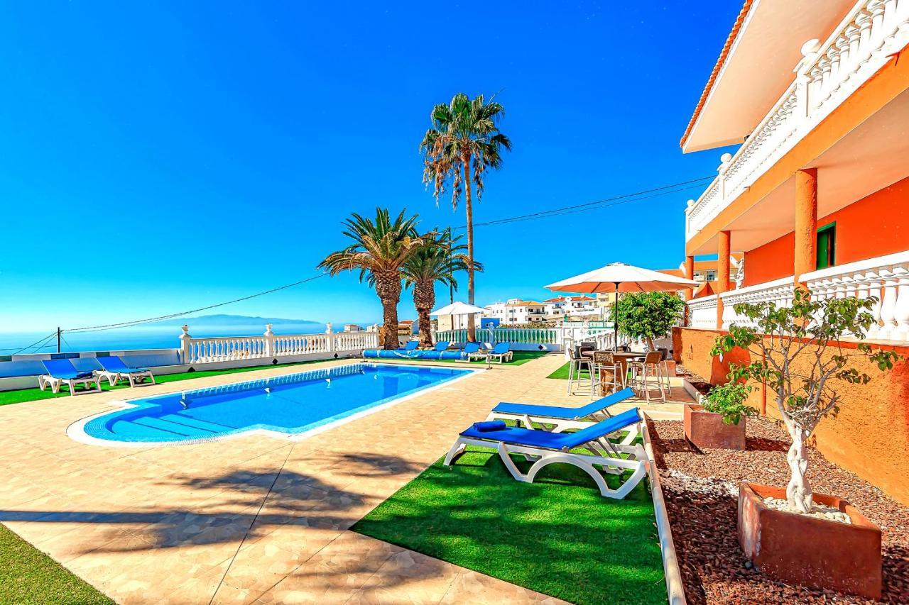 Villa Raquel With Private Pool And Sea View Los Menores Kültér fotó